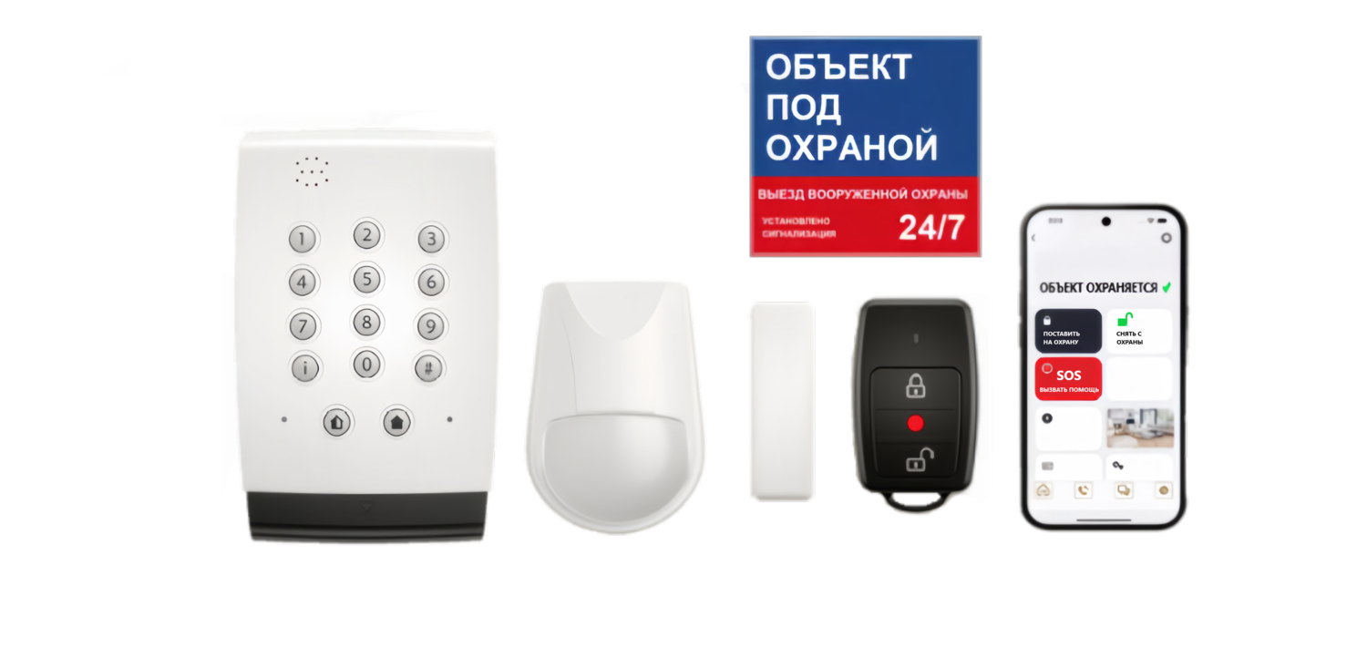 Пультовая охрана квартиры ,дома,бизнеса. Сигнализация Росгвардии.